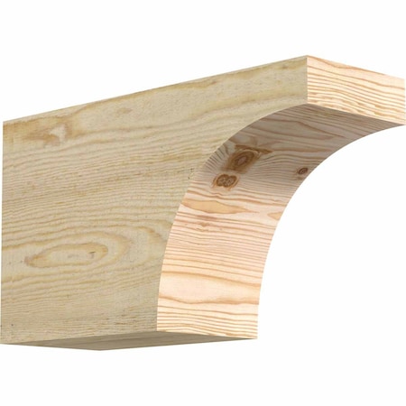 Ekena Millwork Huntington Rough Sawn Rafter Tail, Douglas Fir, 6"W x 10"H x 18"L RFT06X10X18HUN00RDF